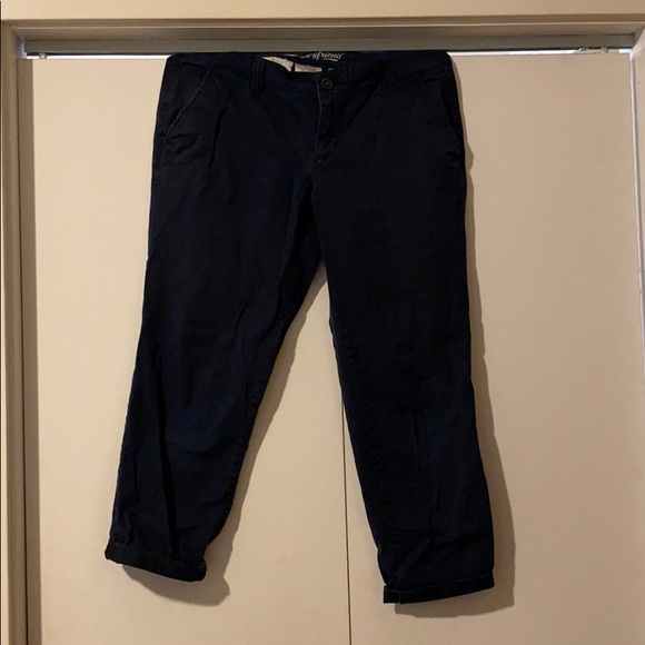 Boyfriend Cropped Pants - Picture 2 of 4